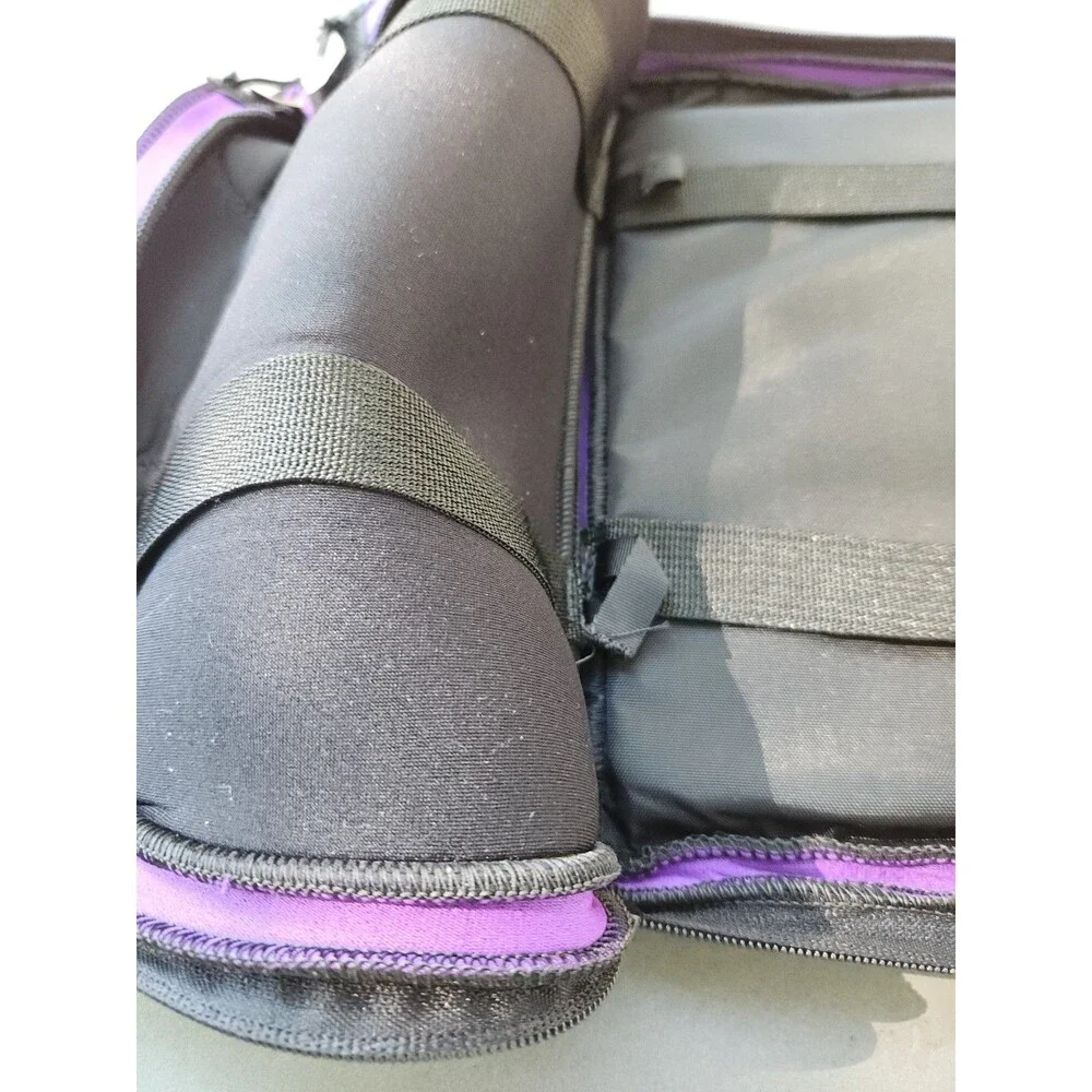 Wetsuit 2.0 Purple Padded Tablet Laptop Case Silicon Sports Carrying Strap